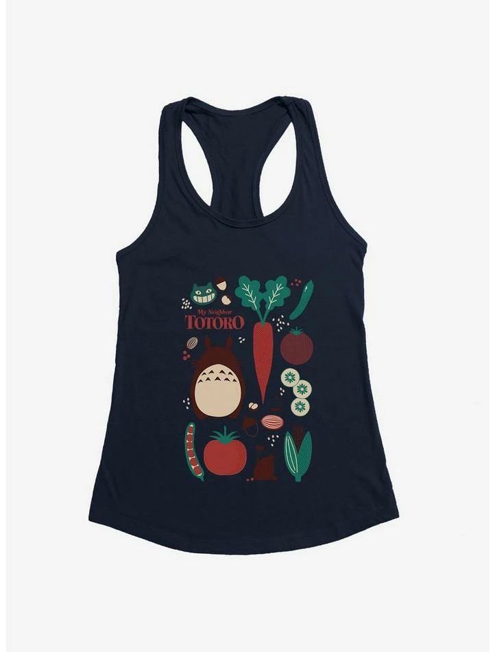 Promo 😀 Studio Ghibli My Neighbor Totoro Food Collection Girls Tank Top ❤️ 4 Promo 😀 Studio Ghibli My Neighbor Totoro Food Collection Girls Tank Top ❤️ - Image 4