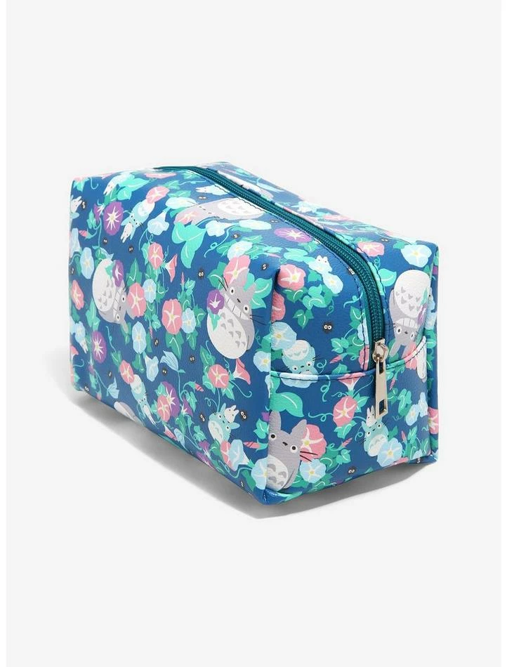 Outlet ✨ Studio Ghibli My Neighbor Totoro Floral Makeup Bag ✔️ 1 Outlet ✨ Studio Ghibli My Neighbor Totoro Floral Makeup Bag ✔️