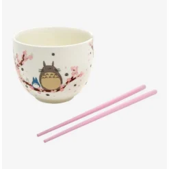 Brand new β Studio Ghibli My Neighbor Totoro Sakura Ramen Bowl With Chopsticks π₯° 5 Brand new β Studio Ghibli My Neighbor Totoro Sakura Ramen Bowl With Chopsticks π₯° -Studio Ghibli Shop 16776360 av2