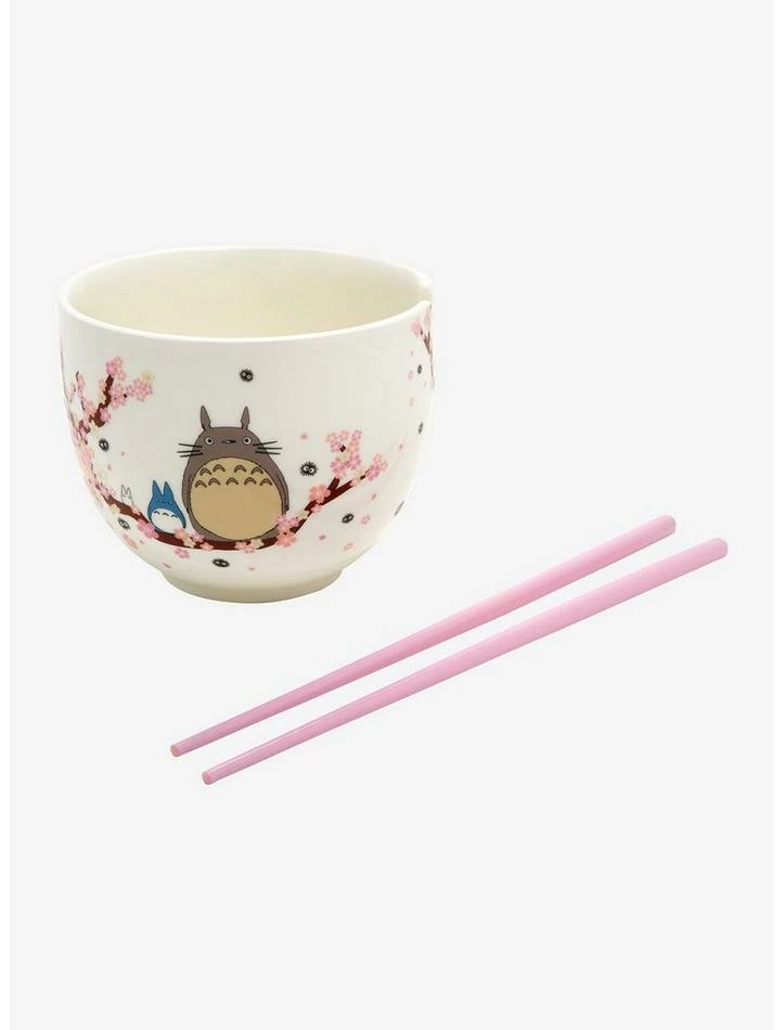Brand new β Studio Ghibli My Neighbor Totoro Sakura Ramen Bowl With Chopsticks π₯° 3 Brand new β Studio Ghibli My Neighbor Totoro Sakura Ramen Bowl With Chopsticks π₯° - Image 3
