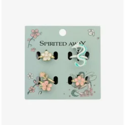 Cheapest 🥰 Studio Ghibli Spirited Away Sakura Ring Set ❤️