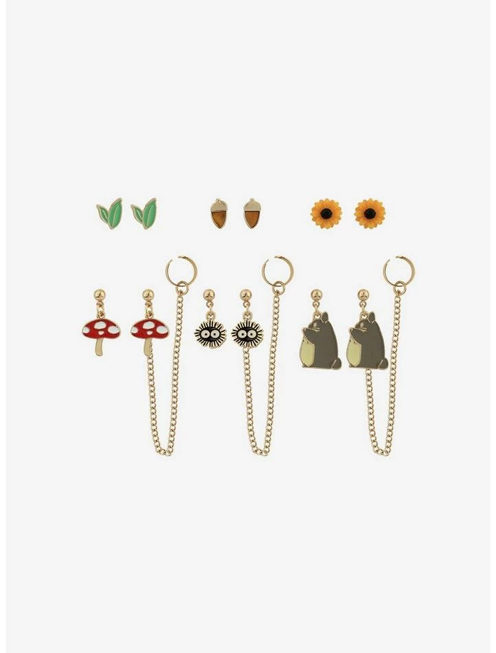 Outlet ⌛ Studio Ghibli My Neighbor Totoro Cuff Earring Set 😉 2 Outlet ⌛ Studio Ghibli My Neighbor Totoro Cuff Earring Set 😉 - Image 2