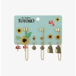 Outlet β Studio Ghibli My Neighbor Totoro Cuff Earring Set π