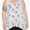 Buy 🎉 Studio Ghibli My Neighbor Totoro Floral Mesh Panel Girls Tank Top Plus Size 🎉