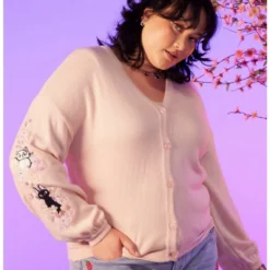 Best reviews of 🥰 Studio Ghibli Kiki's Delivery Service Jiji & Lily Skimmer Girls Cardigan Plus Size ✔️