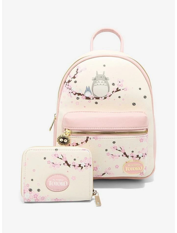Hot Sale 💯 Studio Ghibli My Neighbor Totoro Sakura Mini Zipper Wallet 🎁 4 Hot Sale 💯 Studio Ghibli My Neighbor Totoro Sakura Mini Zipper Wallet 🎁 - Image 4