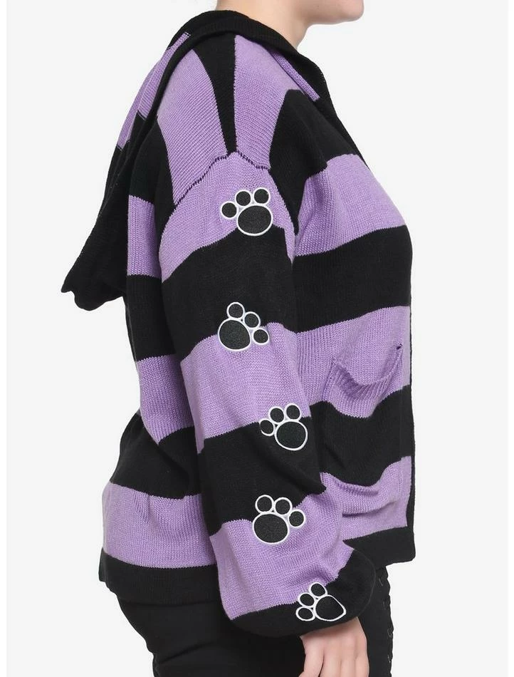 Deals โค๏ธ Studio Ghibli Kiki's Delivery Service Jiji Stripe Skimmer Girls Hooded Cardigan Plus Size ๐ 5 Deals โค๏ธ Studio Ghibli Kiki's Delivery Service Jiji Stripe Skimmer Girls Hooded Cardigan Plus Size ๐ - Image 5