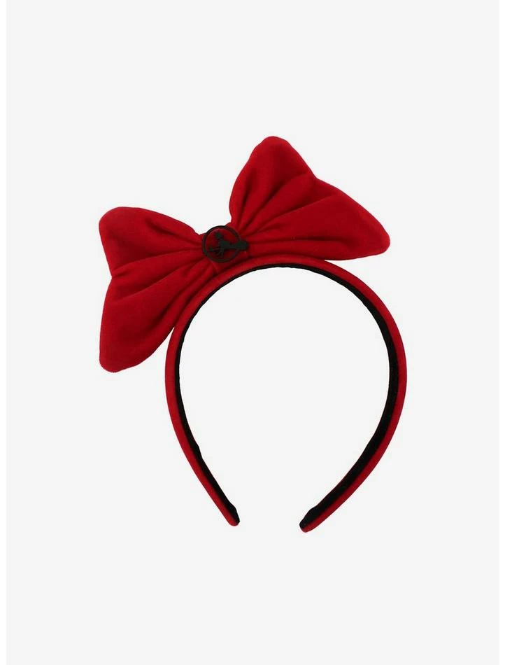 Brand new ⭐ Her Universe Studio Ghibli Kiki's Delivery Service Cosplay Red Bow Headband ✨ 2 Brand new ⭐ Her Universe Studio Ghibli Kiki's Delivery Service Cosplay Red Bow Headband ✨ - Image 2