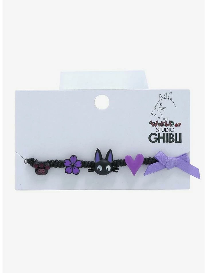 Buy π Her Universe Studio Ghibli Kiki's Delivery Service Jiji Purple Charm Cord Bracelet β 3 Buy π Her Universe Studio Ghibli Kiki's Delivery Service Jiji Purple Charm Cord Bracelet β - Image 3