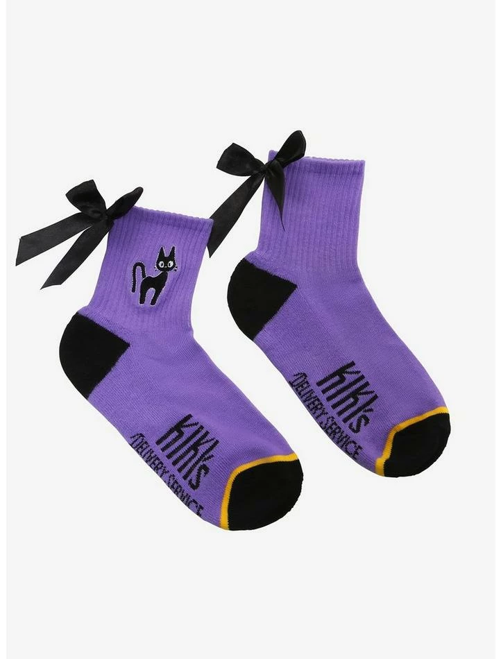 New 🔥 Studio Ghibli Kiki's Delivery Service Bow Ankle Socks ⌛ 1 New 🔥 Studio Ghibli Kiki's Delivery Service Bow Ankle Socks ⌛