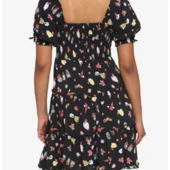 Flash Sale 💯 Her Universe Studio Ghibli Spirited Away Bathhouse Spirits Smocked Tiered 💯 Dress ✔️ -Studio Ghibli Shop 17550417 av2