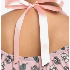 Promo 🎉 Her Universe Studio Ghibli My Neighbor Totoro Soot Sprites Ruched Mesh 👏 Girls Top ⌛ -Studio Ghibli Shop 17550606 av4