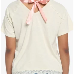 Cheap 🧨 Studio Ghibli My Neighbor Totoro Pink Bow Girls T-Shirt 🥰 -Studio Ghibli Shop 17550623 av3