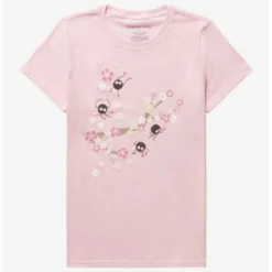 Wholesale 😀 Studio Ghibli Spirited Away Soot Sprites Sakura Girls T-Shirt 😉