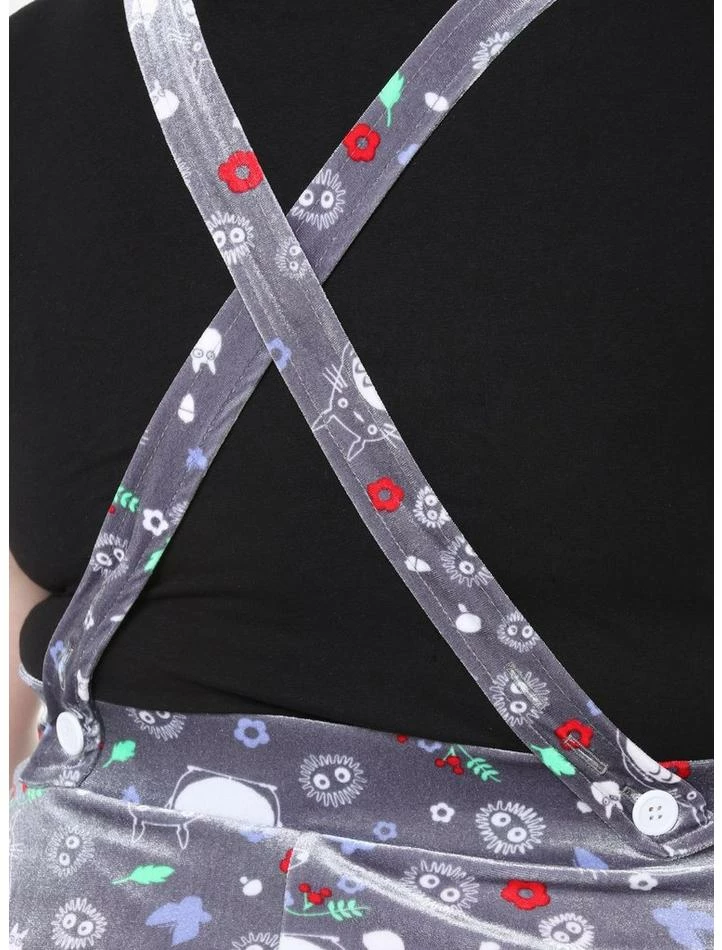 Cheap ๐ Her Universe Studio Ghibli My Neighbor Totoro Grey Velvet Suspender โ Skirt Plus Size โ๏ธ 5 Cheap ๐ Her Universe Studio Ghibli My Neighbor Totoro Grey Velvet Suspender โ Skirt Plus Size โ๏ธ - Image 5