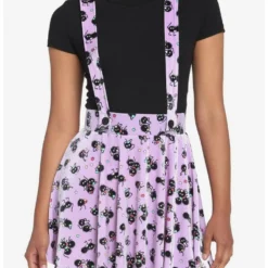 Flash Sale ❤️ Her Universe Studio Ghibli Spirited Away Soot Sprites Velvet Suspender Skirt 🎉
