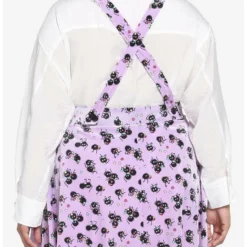 Outlet 😍 Studio Ghibli Spirited Away Soot Sprites Velvet Suspender Skirt Plus Size 👏 -Studio Ghibli Shop 18320831 av2