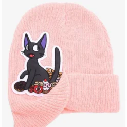 Buy 😀 Studio Ghibli Kiki's Delivery Service Jiji Peeking Beanie ⭐ -Studio Ghibli Shop 18397974 av2