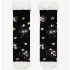 Outlet 🛒 Studio Ghibli Spirited Away Soot Sprites Cozy Socks ⌛