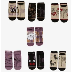 Discount 💯 Studio Ghibli Kiki's Delivery Service Ankle Sock Set 7 Pair ✔️ -Studio Ghibli Shop 18487900 av2