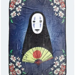 Discount ⌛ Studio Ghibli Spirited Away No-Face Throw Blanket 👍