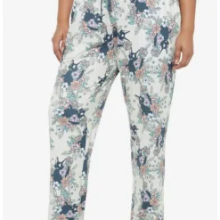 Flash Sale 🎉 Studio Ghibli Kiki's Delivery Service Floral Jiji Pajama Pants Plus Size 💯