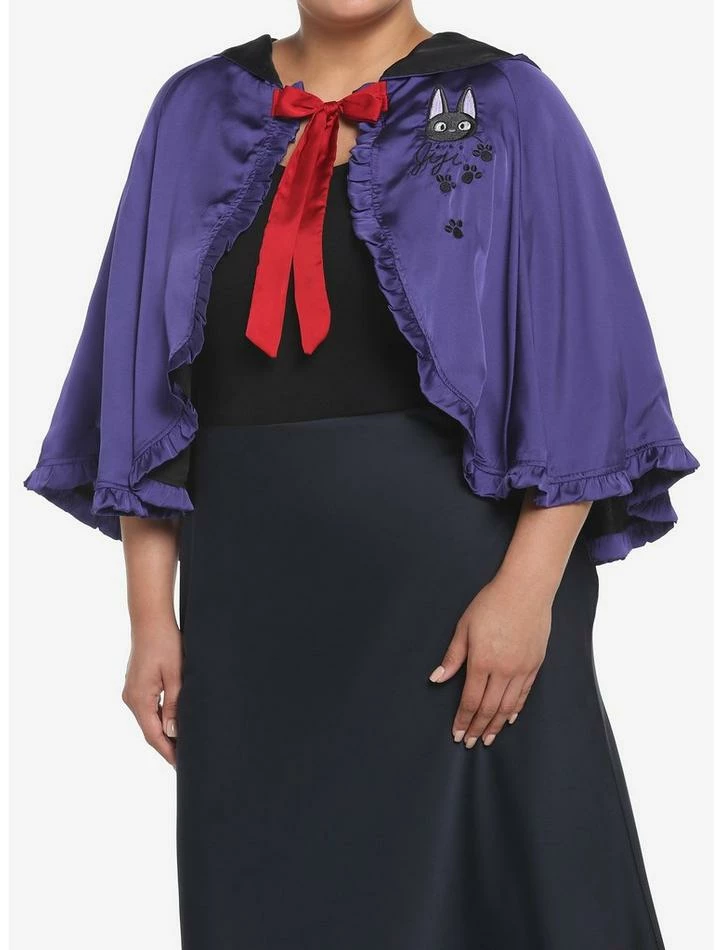 Best Sale ๐ Her Universe Studio Ghibli Kiki's Delivery Service Jiji Capelet Plus Size ๐ฅฐ 1 Best Sale ๐ Her Universe Studio Ghibli Kiki's Delivery Service Jiji Capelet Plus Size ๐ฅฐ