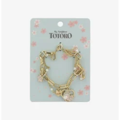 Flash Sale ❤️ Studio Ghibli My Neighbor Totoro Sakura Icon Bracelet 😉