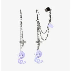 Discount ✨ Studio Ghibli Spirited Away Lilac Haku Cuff Earrings 🤩