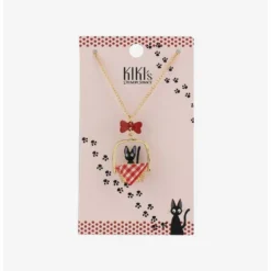Wholesale 🔥 Studio Ghibli Kiki's Delivery Service Jiji Basket Necklace 👏
