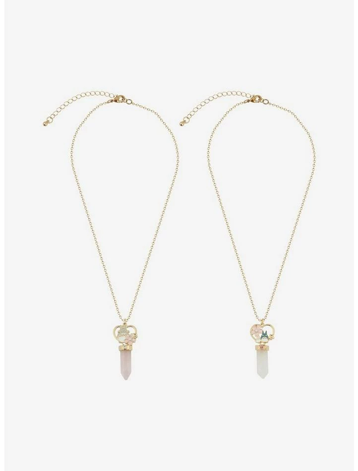 Flash Sale π Studio Ghibli My Neighbor Totoro Sakura Crystal Best Friend Necklace Set β¨ 2 Flash Sale π Studio Ghibli My Neighbor Totoro Sakura Crystal Best Friend Necklace Set β¨ - Image 2