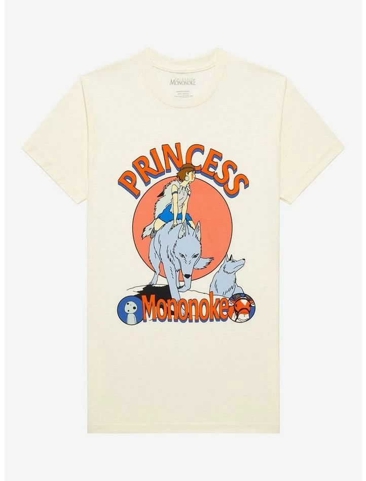 Buy 🎉 Studio Ghibli Princess Mononoke Wolves T-Shirt 🎁 1 Buy 🎉 Studio Ghibli Princess Mononoke Wolves T-Shirt 🎁