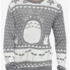 Best deal ✔️ Our Universe Studio Ghibli My Neighbor Totoro Fair Isle Knit Sweater 😀