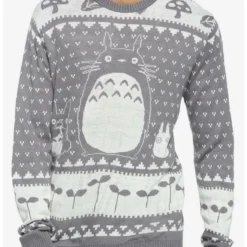 Best deal ✔️ Our Universe Studio Ghibli My Neighbor Totoro Fair Isle Knit Sweater 😀