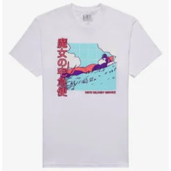 Buy 🤩 Studio Ghibli Kiki's Delivery Service Neon Pop Grid Boyfriend Fit Girls T-Shirt 🛒