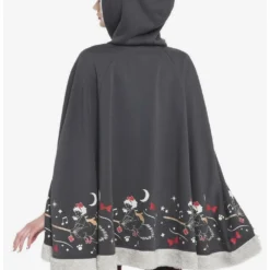 Best Pirce 👏 Her Universe Studio Ghibli Kiki's Delivery Service Fuzzy Trim ✨ Girls Poncho ✔️ -Studio Ghibli Shop 19281981 av2