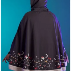 Outlet ❤️ Her Universe Studio Ghibli Kiki's Delivery Service Fuzzy Trim 😍 Girls Poncho Plus Size 🧨 -Studio Ghibli Shop 19281985 av2