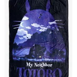 Best reviews of 🔥 Studio Ghibli My Neighbor Totoro Night Scenery Throw Blanket ✔️