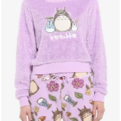 Brand new 😉 Studio Ghibli My Neighbor Totoro Fuzzy Girls Lounge Set ⌛