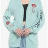 Best Pirce 🛒 Studio Ghibli Ponyo Ramen & Ham Girls Open Cardigan ❤️