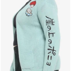 Brand new 👏 Studio Ghibli Ponyo Ramen & Ham Girls Open Cardigan Plus Size 😍 -Studio Ghibli Shop 19711565 av3