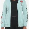 Brand new 👏 Studio Ghibli Ponyo Ramen & Ham Girls Open Cardigan Plus Size 😍