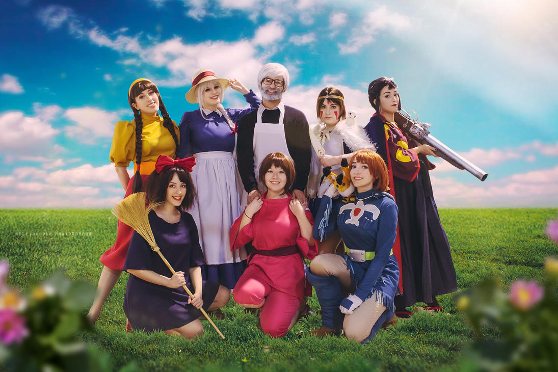 Studio Ghibli Shop -Studio Ghibli Shop miyazaki s big family by usagitxo dcq8f28